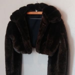 Faux fur Bolero jacket